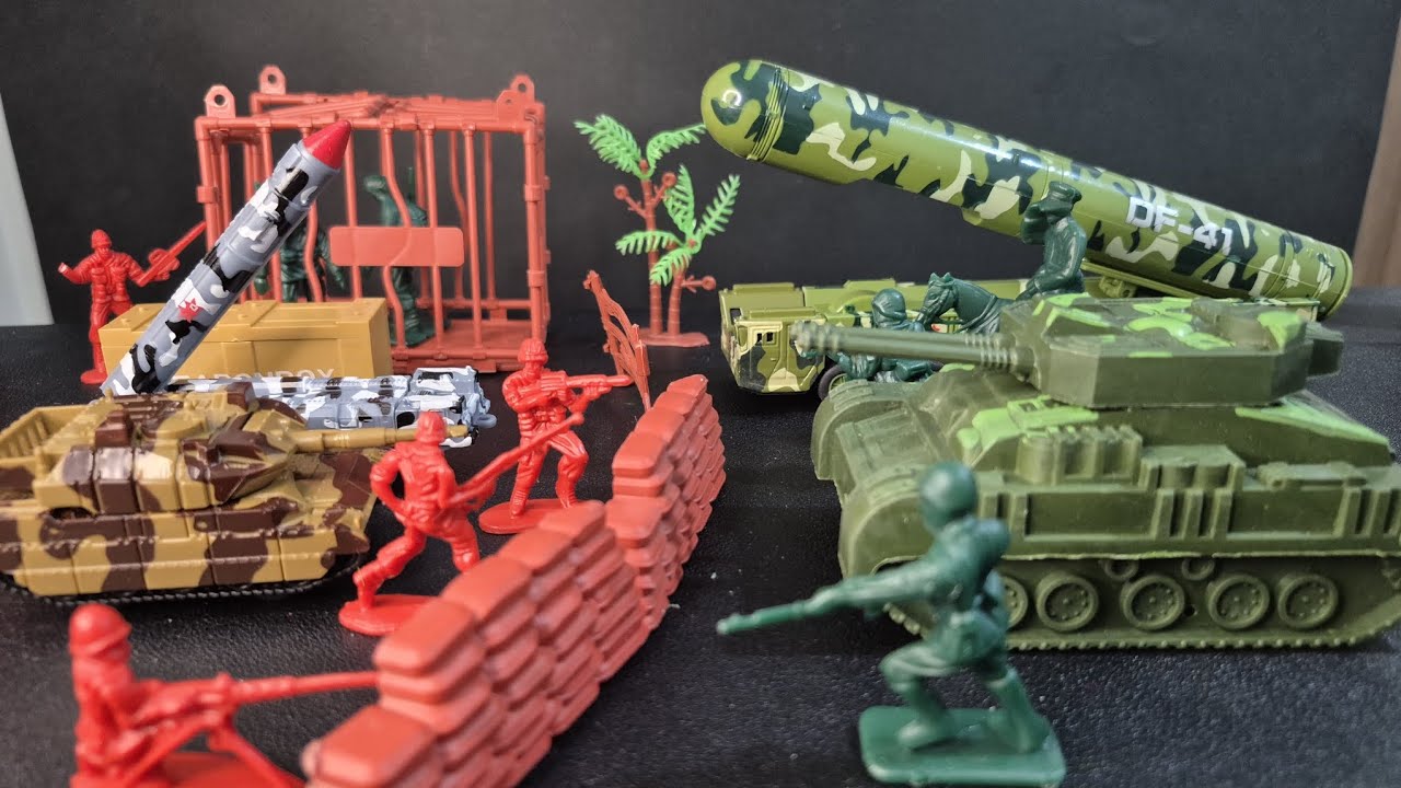 plastic army men war (stopmotion)