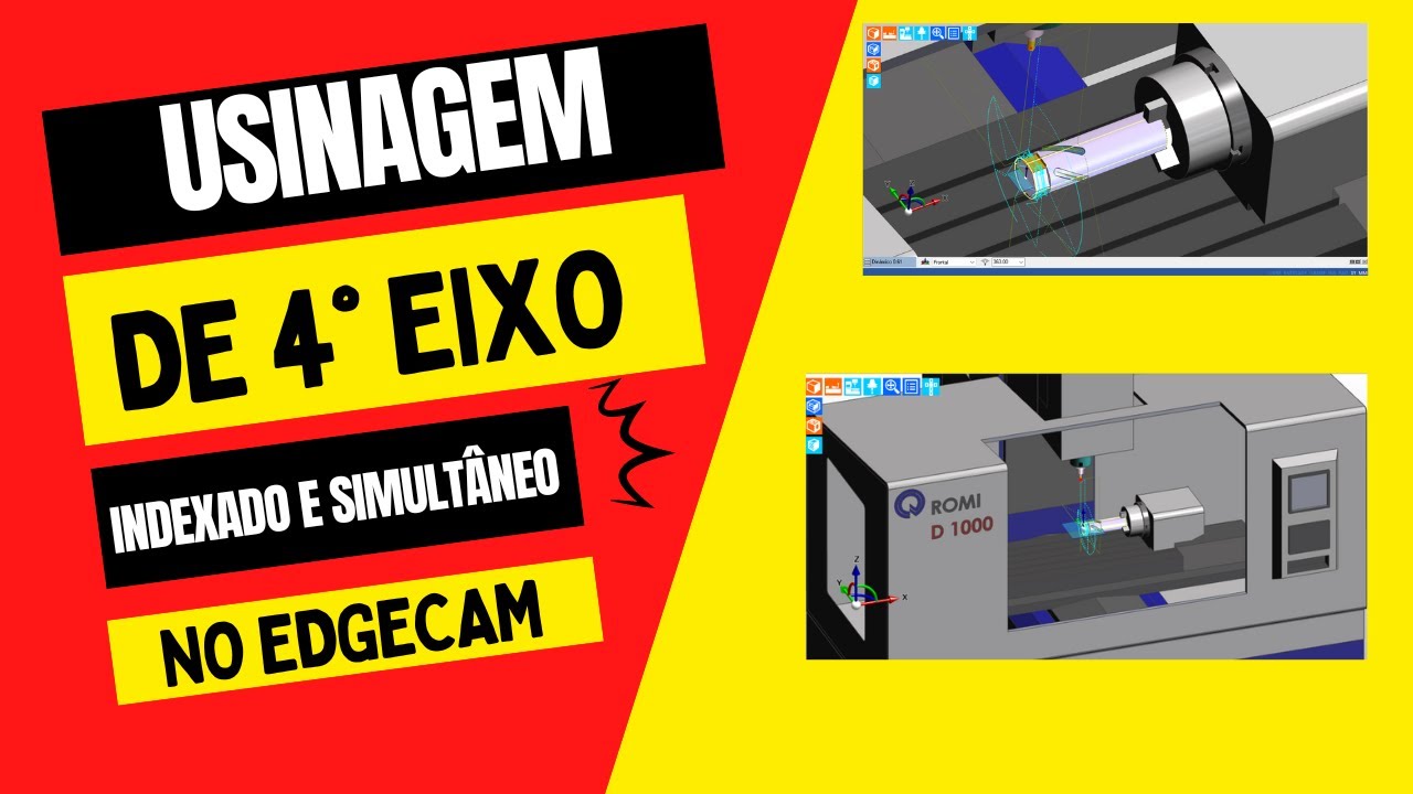4&deg; eixo simult&acirc;neo e indexado