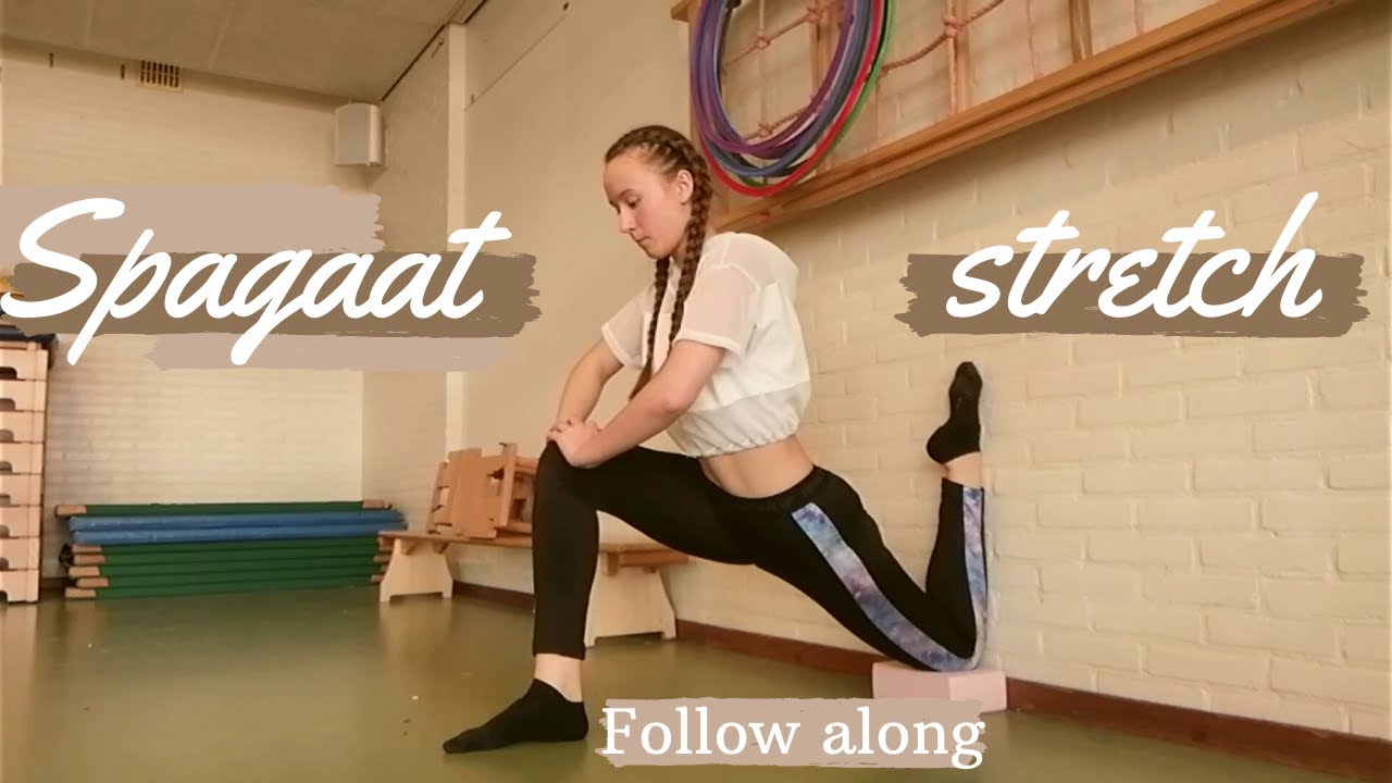 10 minuten stretch om snel in de spagaat te komen!