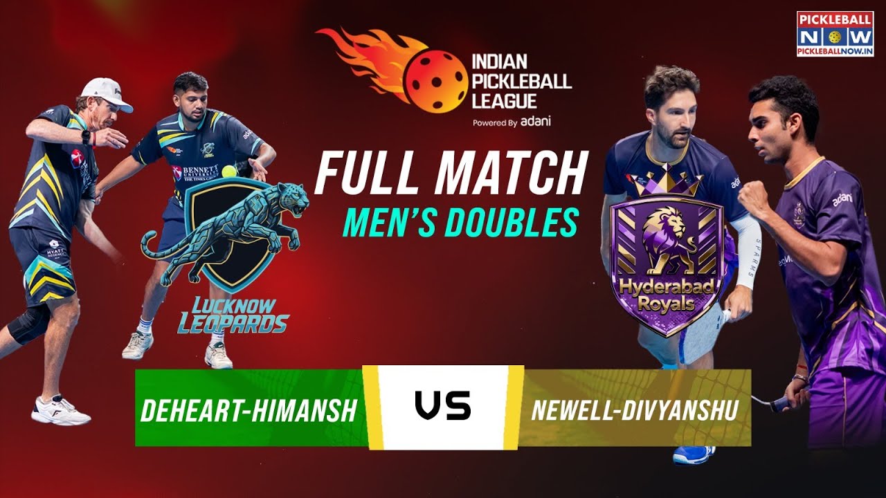 Lucknow vs Hyderabad | Epic Men’s Doubles Encounter | Hyderabad fight back to win 15-12 | IPBL 2025