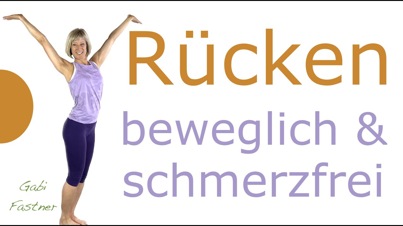 💫19 min. für einen schmerzfreien und beweglichen Rücken | ohne Geräte, im Stehen