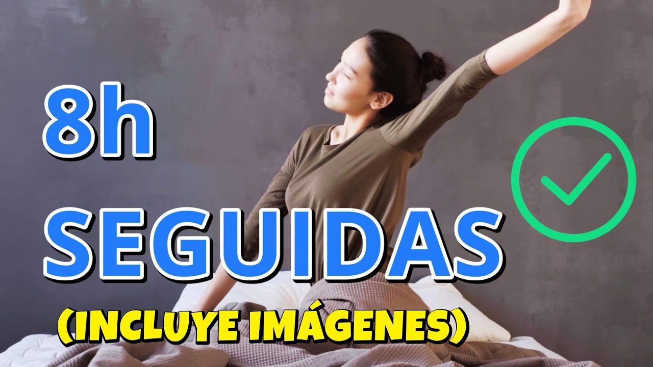 EL SECRETO de 10min para DORMIR 8 horas (Estiramientos CON IMÁGENES que derriten el estrés) 😴