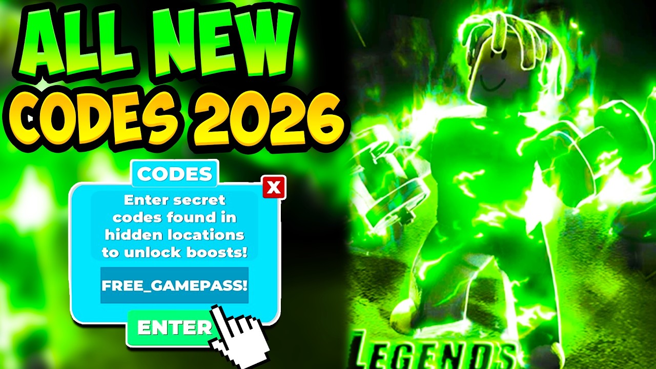 *НОВЫЕ* ВСЕ РАБОЧИЕ КОДЫ ДЛЯ MUSCLE LEGENDS В 2026 ГОДУ! КОДЫ ДЛЯ ROBLOX MUSCLE LEGENDS