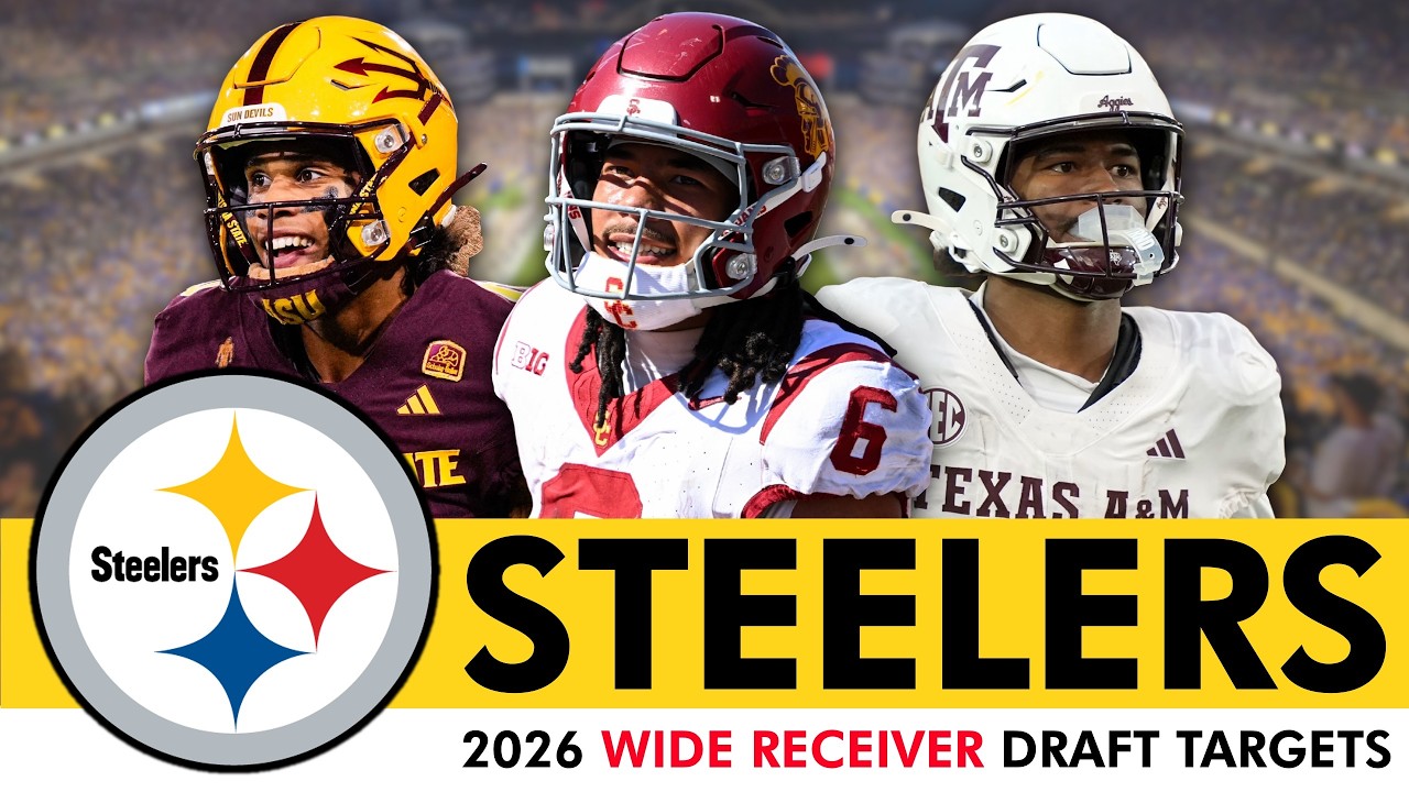 Every Pittsburgh Steelers Wide Receiver Draft Target In The 2026 NFL Draft