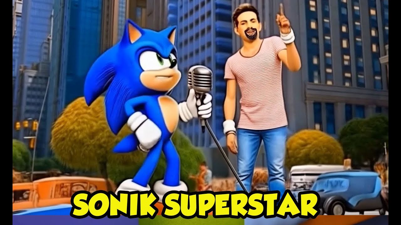 SONIK SUPERSTAR | 🎵 Dečija pesmica o omiljenom junaku Soniku | 💙Najlepše pesme za decu