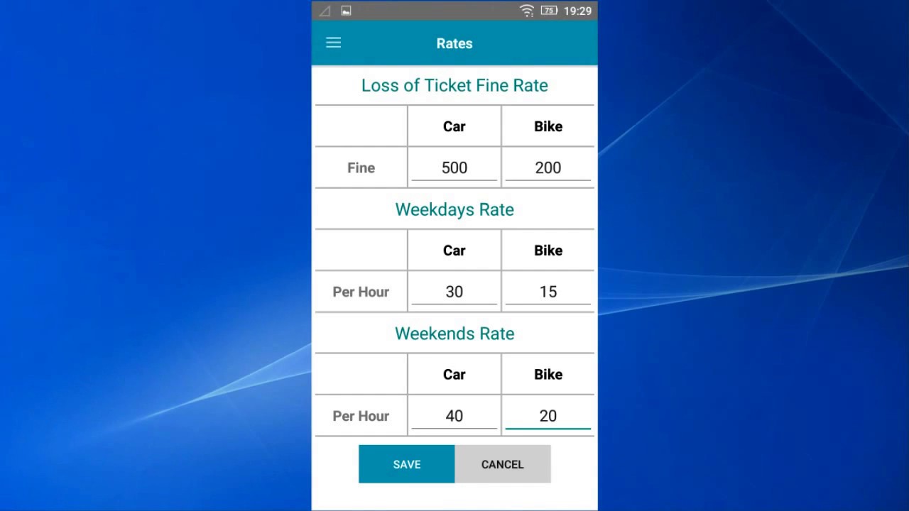 ParkingRhino Parking Management System - Mobile App