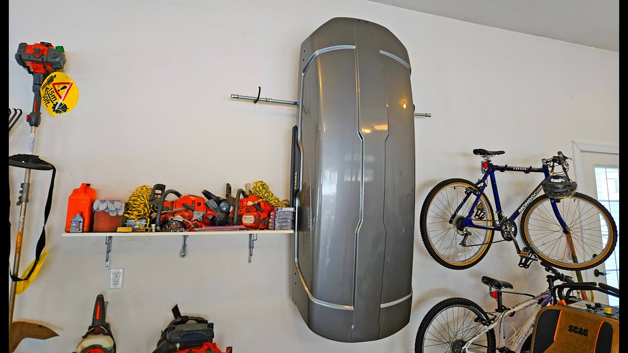 Thule Roof Carrier Hanging on Wall for 3 Yrs, any Damage? How Store & Install Thule Box by Yourself