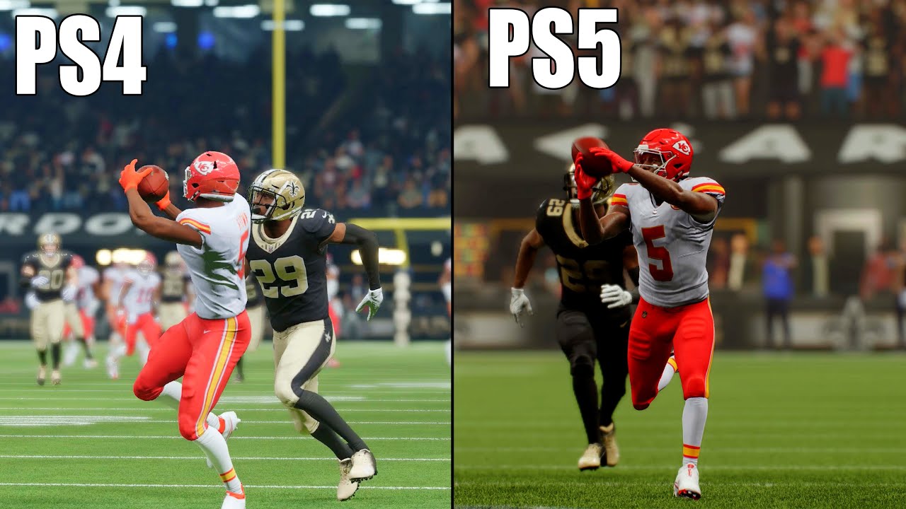 PS4 vs. PS5 Madden NFL 25 Comparison