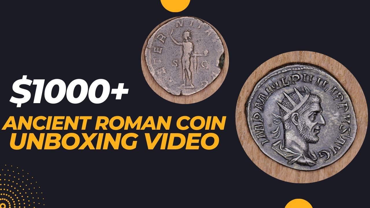$1000+ Auction Win - Ancient Roman Empire Silver Denarius and Bronze Sestertius Unboxing