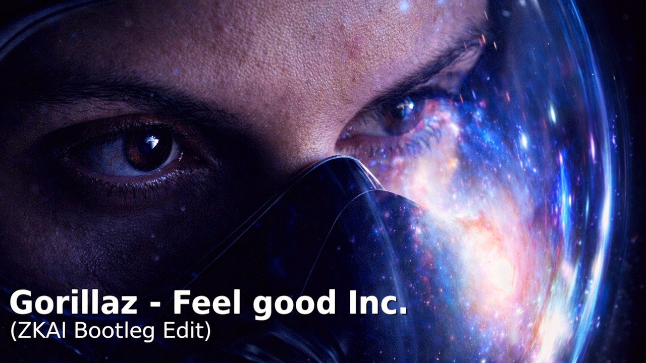 Gorillaz - Feel Good Inc. (ZKAI Bootleg Edit) | Unofficial Music Video