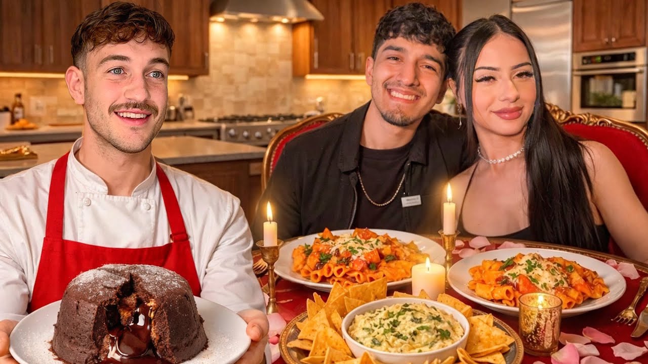 I cooked a 5⭐️ meal for WENDY & NOE (Woe President strikes again)