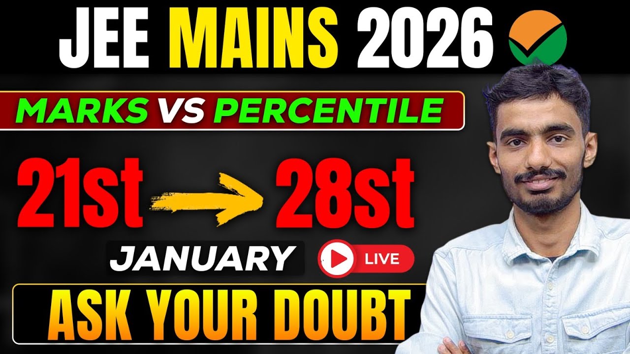 Jee Mains Marks vs Percentile 2026 | Marks vs Percentile Jee 2026 | #jee #jee2026 #marksvspercentile
