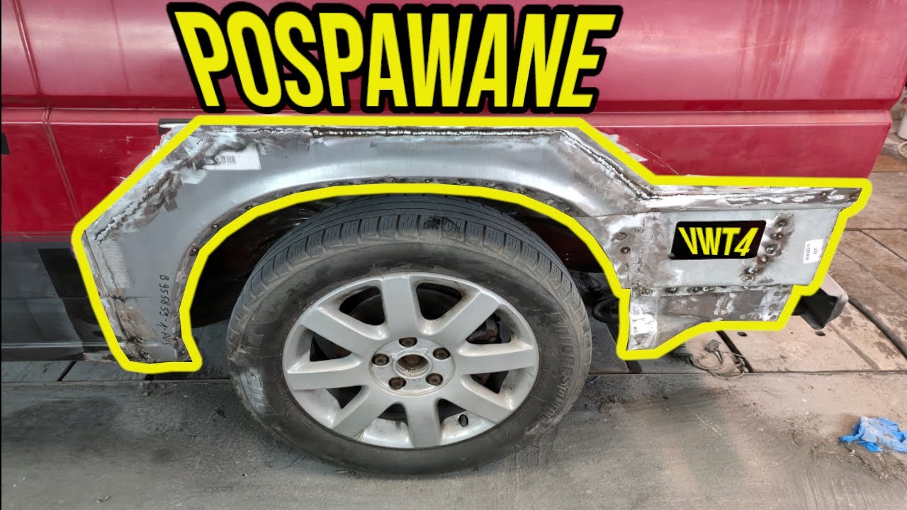 #VW T4 BLACHARKA - JEDNA STRONA POSPAWANA. CZAS NA DRUGĄ