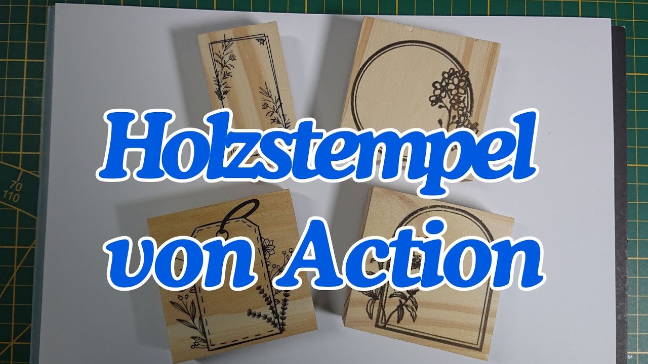 Holzstempel von Action im Test