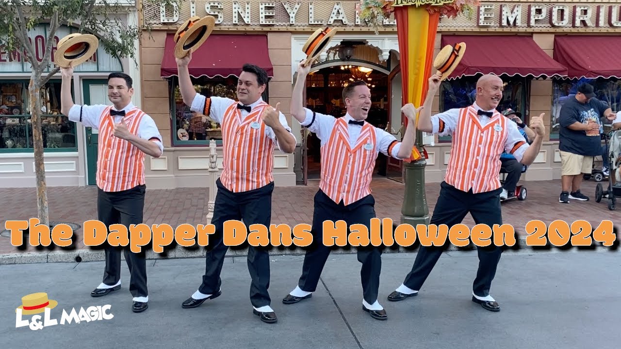 The Dapper Dans on Main Street Halloween 🎃  2024 🎵👻