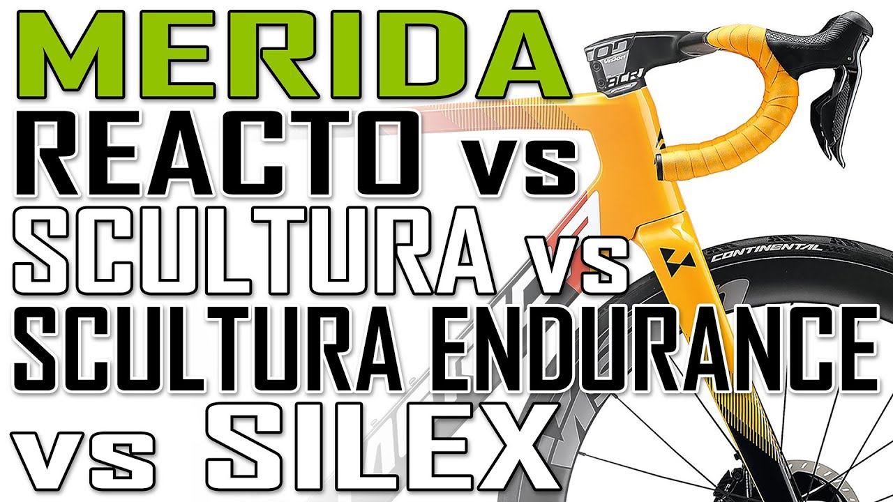 MERIDA REACTO против SCULTURA против SCULTURA ENDURANCE против SILEX | БИКОТИК