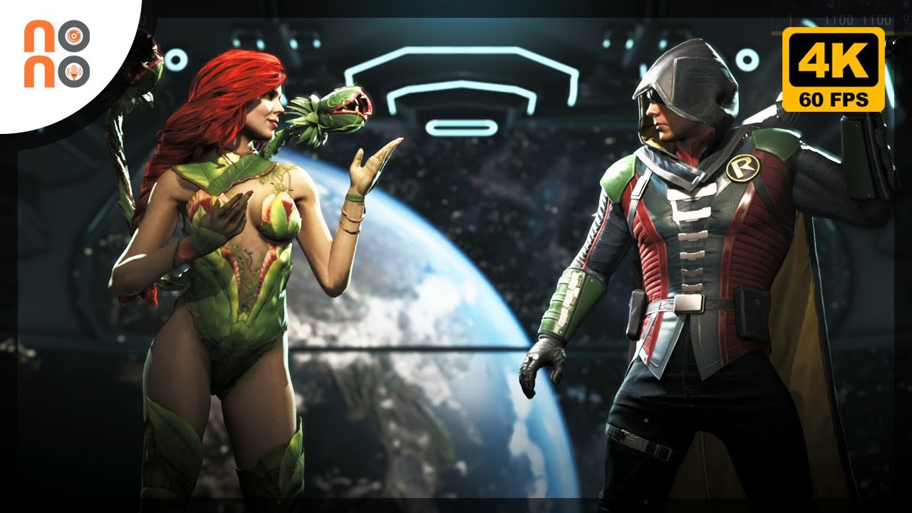 (PS5) Poison Ivy Vs Robin - Injustice 2 [4K 60FPS]