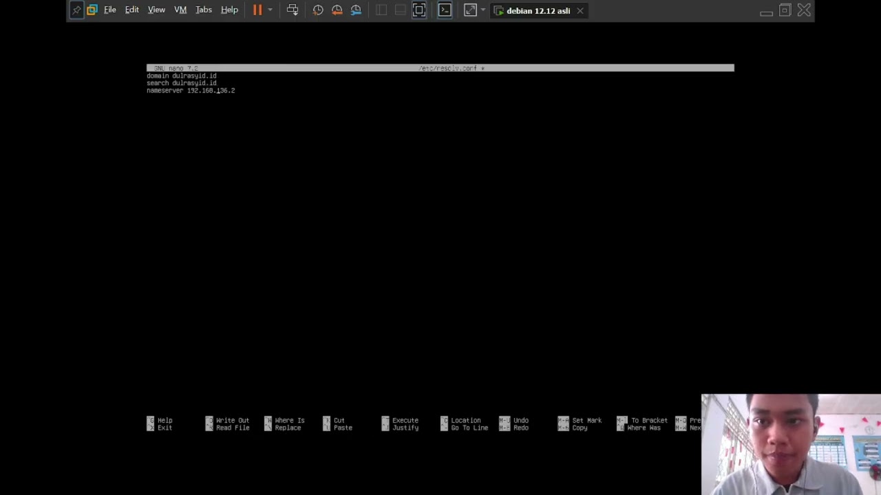 Instalasi, Konfigurasi, dan Pengujian DNS server menggunakan bind9 di debian 12