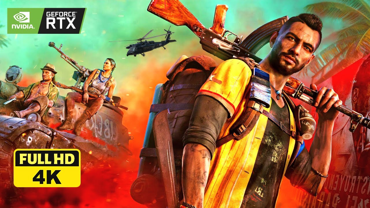 Far Cry 6 Ultra Settings, Ray Tracing 4K | RTX 3060 | Intel i9