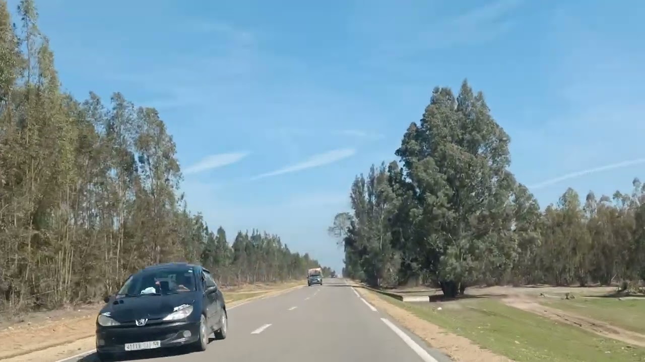 جولة بالطريق الرابطة بين سيدي يحيى الغرب وبلدية دار الݣداري ....فرجة ممتعة