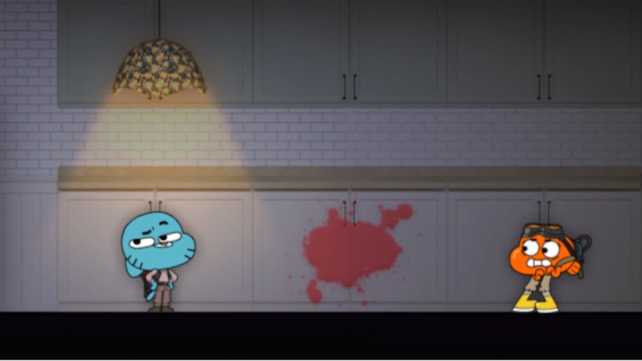 The Amazing World of Gumball: Ghost Blast - Darwin Was Split Up and Locked Up (CN Games)