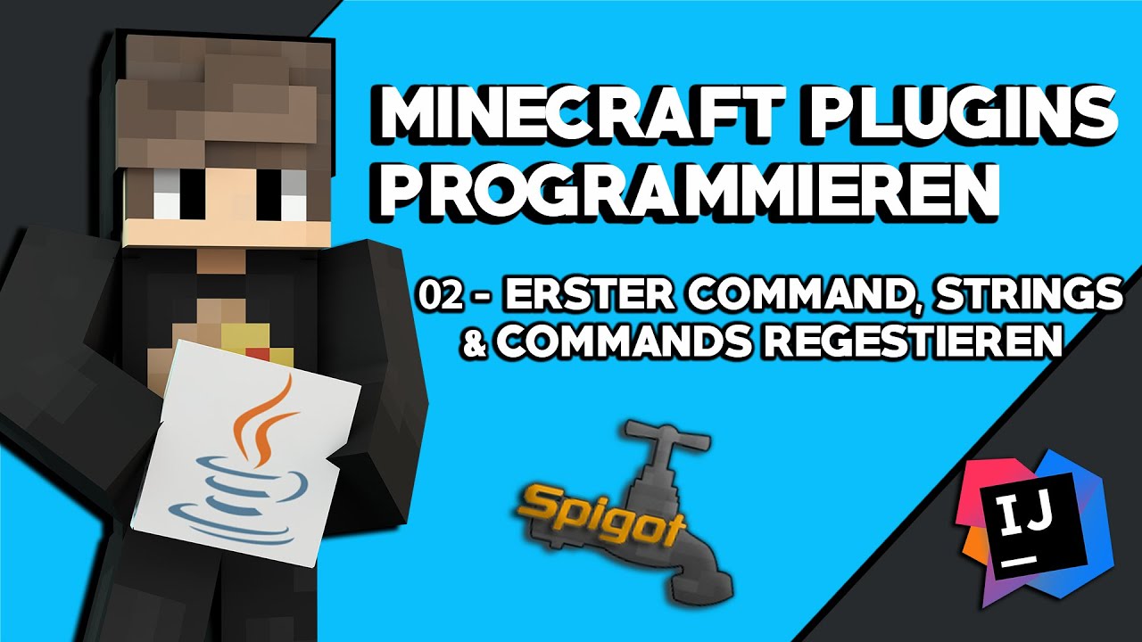 Erster COMMAND & Plugin Exportieren | Minecraft Plugins Programmieren für Anfänger #2