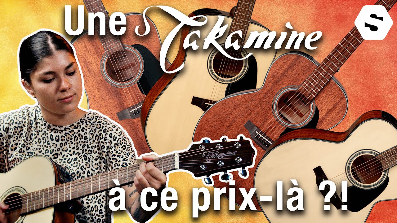Les guitares Takamine Global Line - SonoVente.com