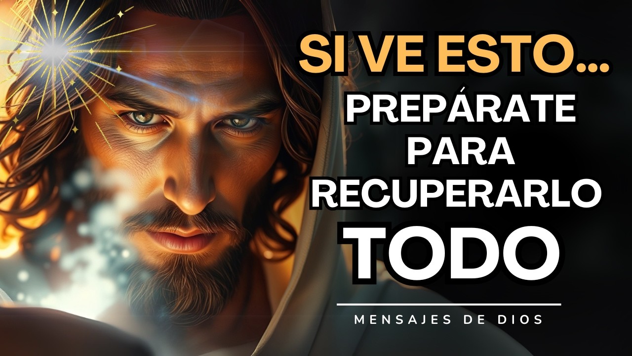DIOS TE DICE HOY: LO QUE EL ENEMIGO TE QUITÓ ¡YO TE LO VOY A DEVOLVER MULTIPLICADO! Mensajes de Dios