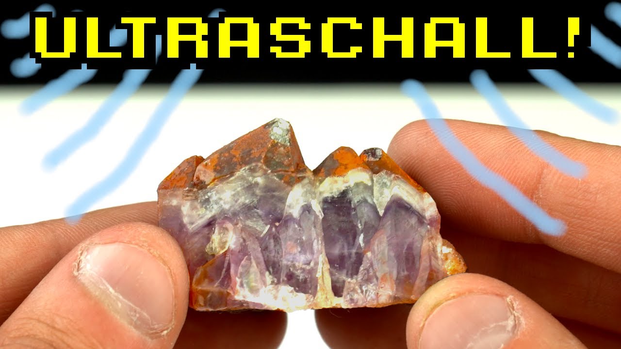 Kristalle + Ultraschall = ???