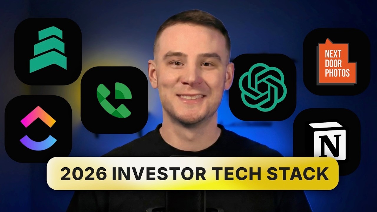 2026 Real Estate Investor Tech Stack