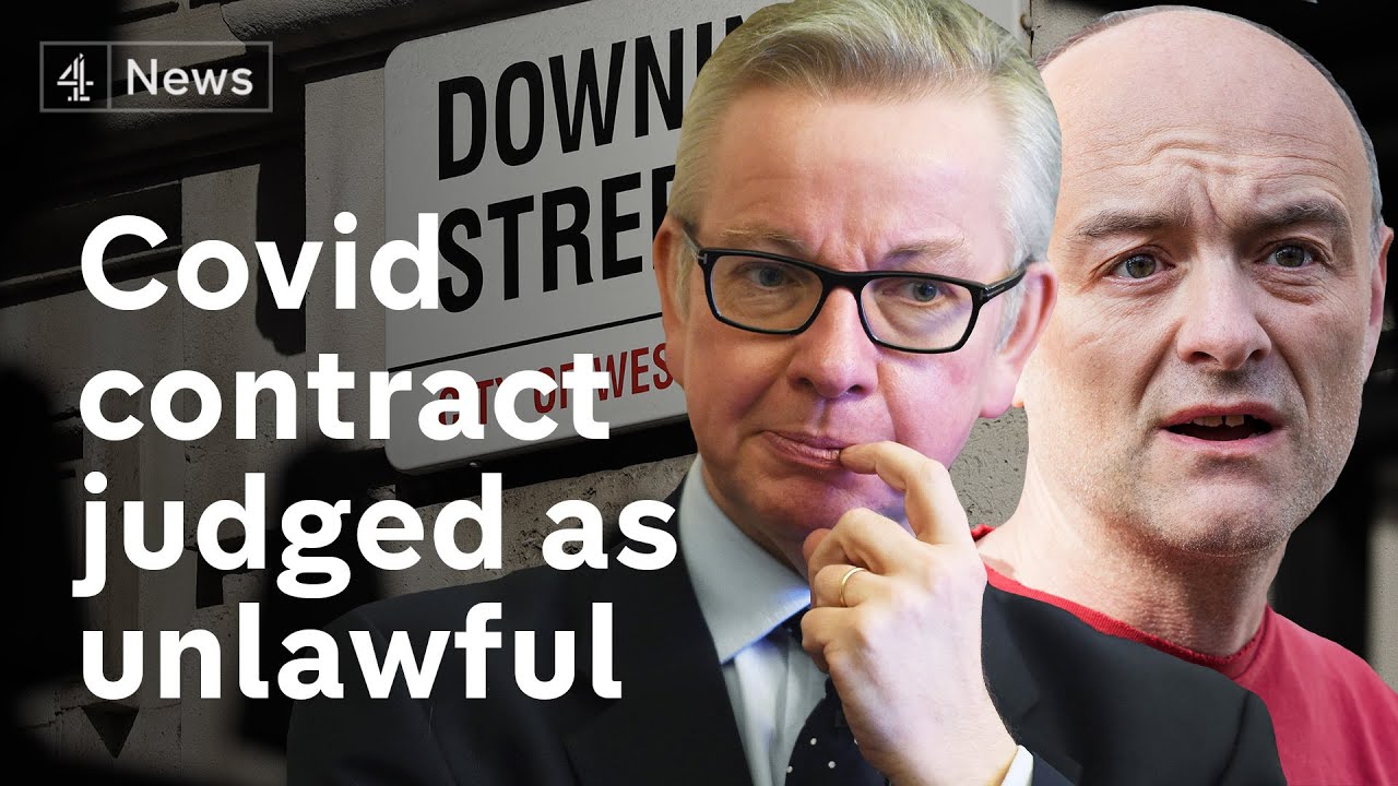 UK government unlawful in awarding Covid contract to firm linked to Cummings