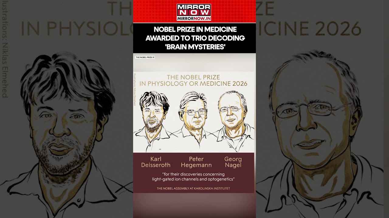 Nobel Prize Awarded To Scientist Trio For Technique That Helps Decode Mysteries Of Brain #shorts