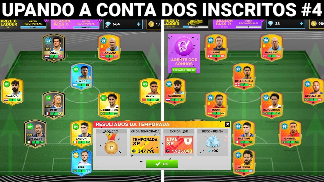 Gemei e Upei os Jogadores desse Inscrito no DLS 25 !!