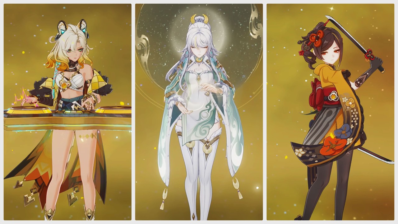 Genshin Impact 6.3 | All Geo Characters Idle Animations