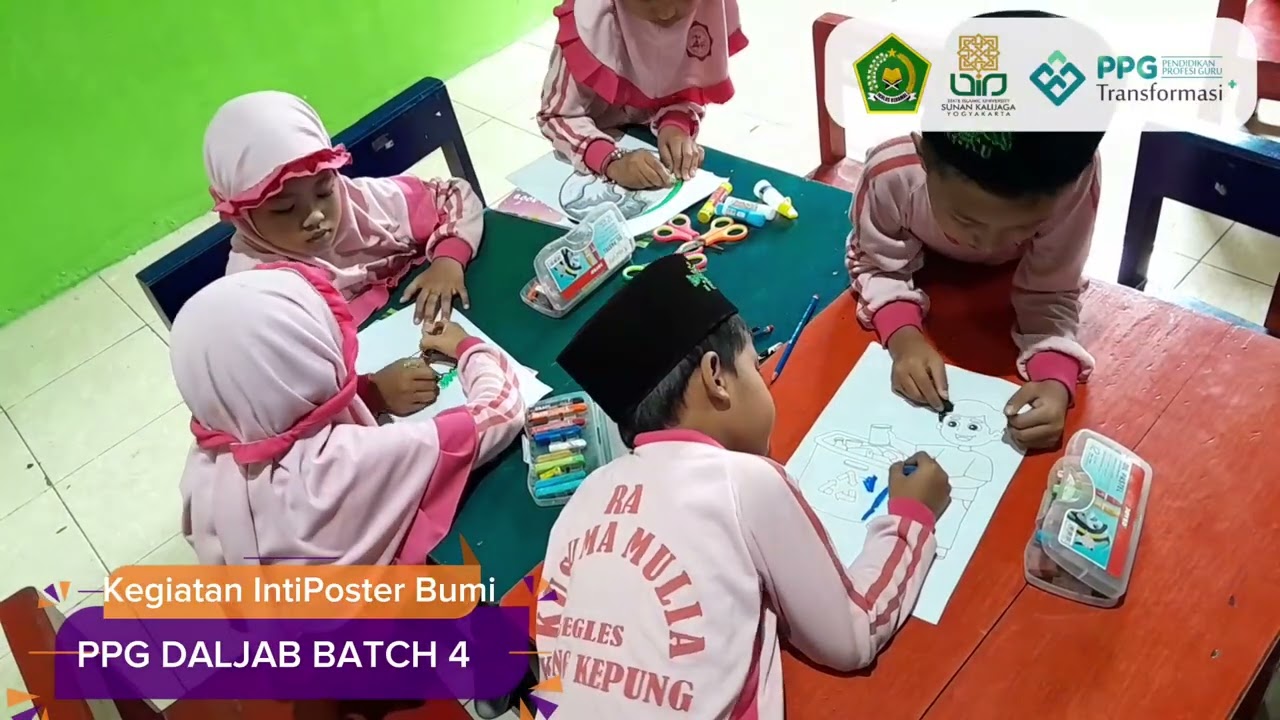 Vidio UKIN PPG RA 2025 | Praktik Pembelajaran Tema MPPG 2025itigasi Bencana - Merawat BumiPRARAK