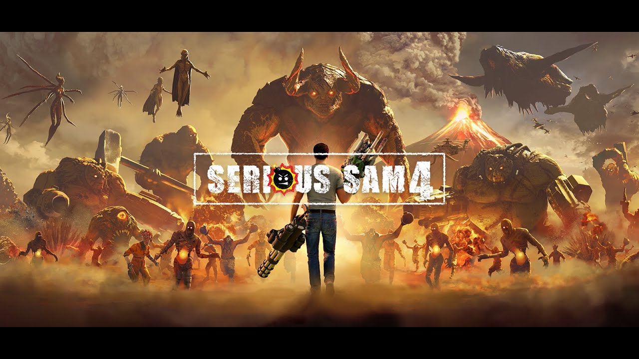 Serious Sam 4 (2020). Прохождение (4). Безумие нарастает.