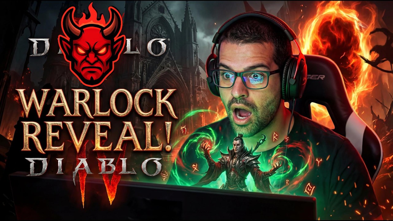 🔥 Diablo 4 WARLOCK Gameplay REVEAL | Reacción a la Nueva Clase 🔥