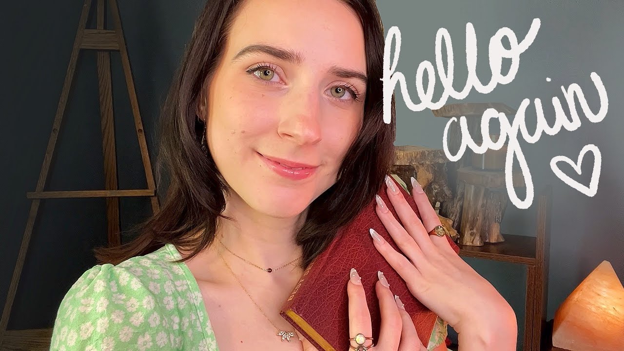 ASMR Gentle Tapping and Chatting 💕 Hello Again!