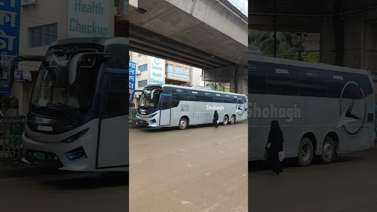 Shohagh Paribahan SCANIA K410 spotted at Malibagh 📍