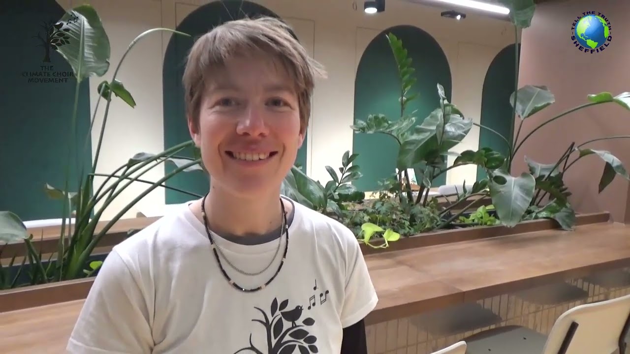 Кай рассказывает о Климатическом хоре в #EarthSonic @ManchesterMuseum