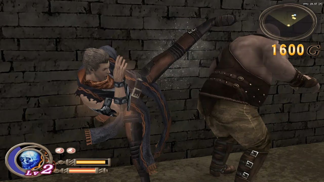 God Hand Gameplay AetherSX2/PCSX2 | God Hand 4K Texture Walkthrough Part -1