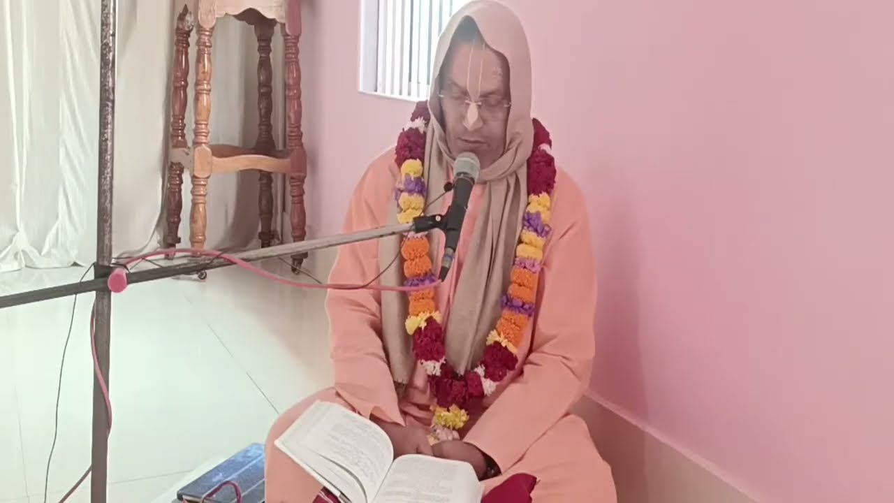 Srimad Bhagavatam class (SB 4.28.15) by HG Aksaya Hari Dasa. #Puranjan