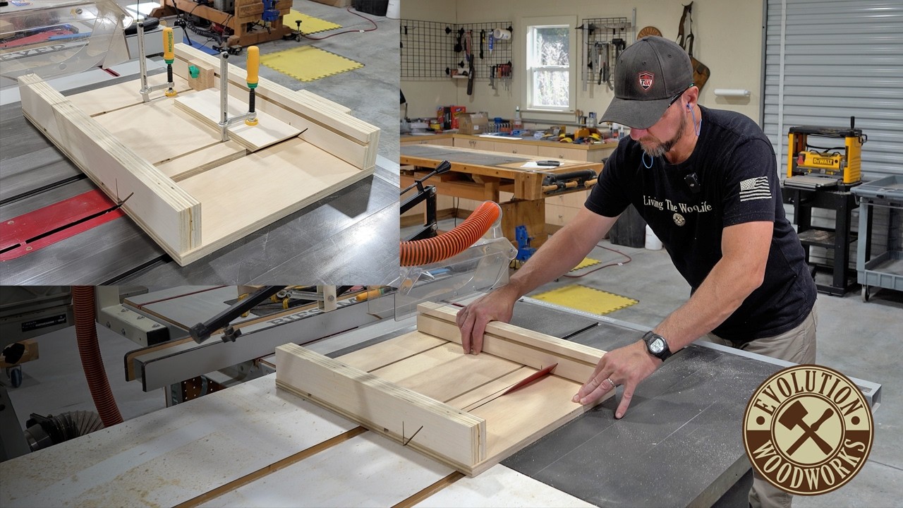 Crosscut Miter Sled For Table Saws