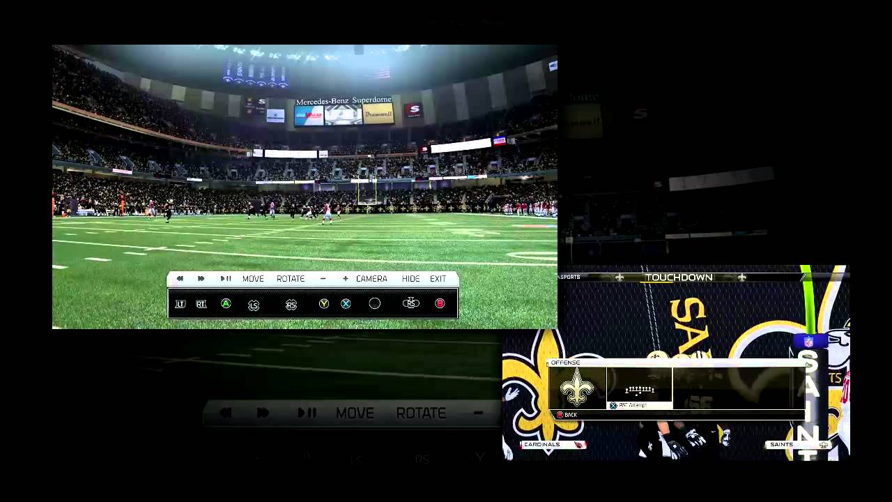 Madden 25 | X-box One | Drew Brees to Marques Colston Hail Mary