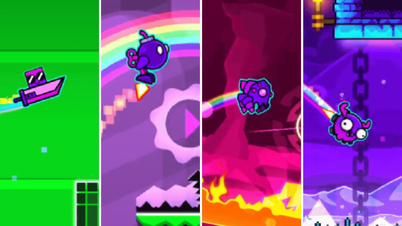 Попытка пройти все уровни Robtop ещё раз | Geometry Dash