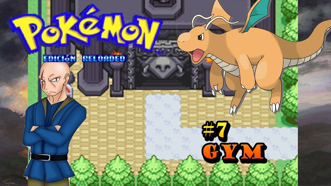 Séptimo Gym Tipo Dragón Líder Locke + Puzzle || Pokemon Reloaded