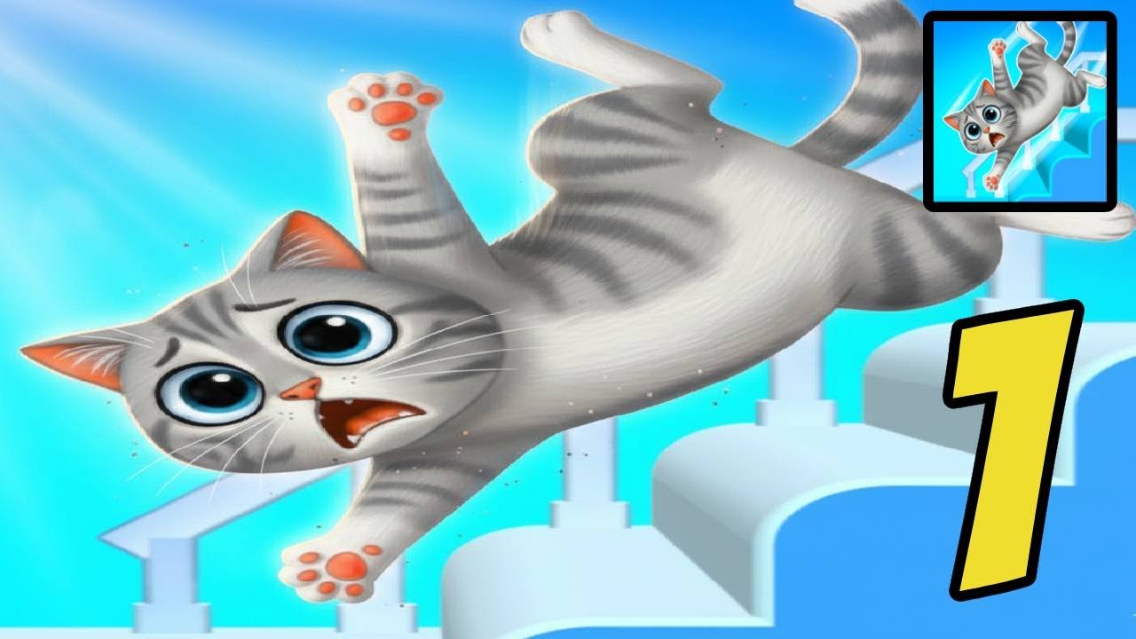 Sleepy cat Jump - Gameplay Walkthrough All Levels Part 1 - Sweet Dreams Cat (ANdroid/ios)
