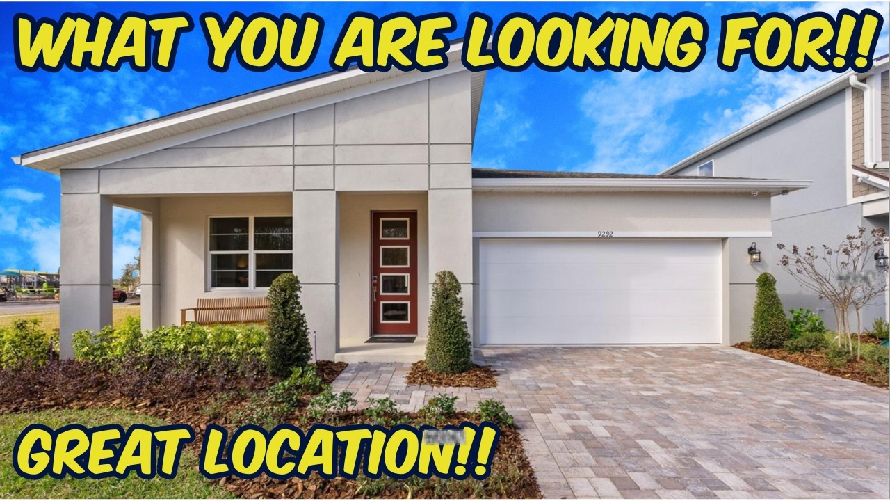 Stunning 4-Bedroom Model Home for Sale in Central Florida – Modern Design & Prime Location!