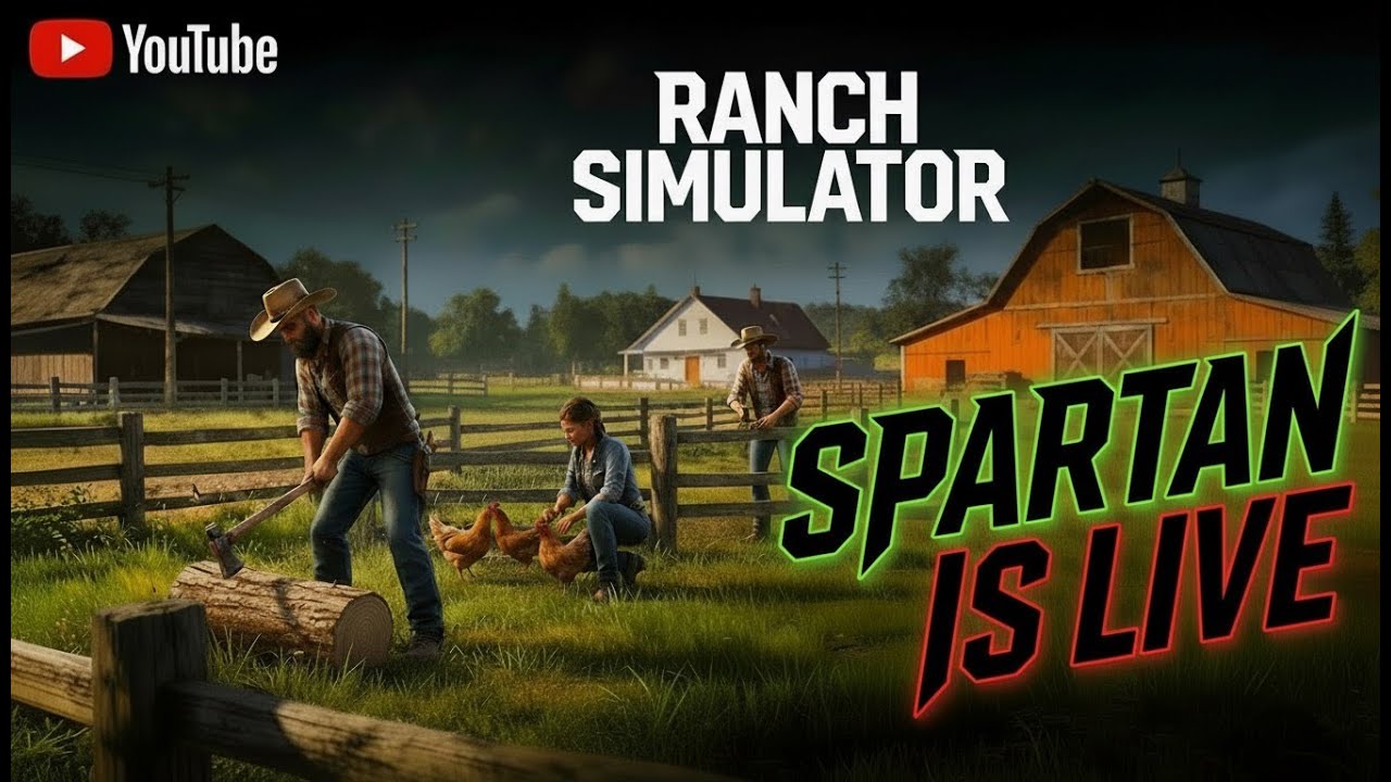 Ranch Simulator: Build, Hunt, Farm Live stream | Close to 1k #Ranch #simulator #live #PCgaming