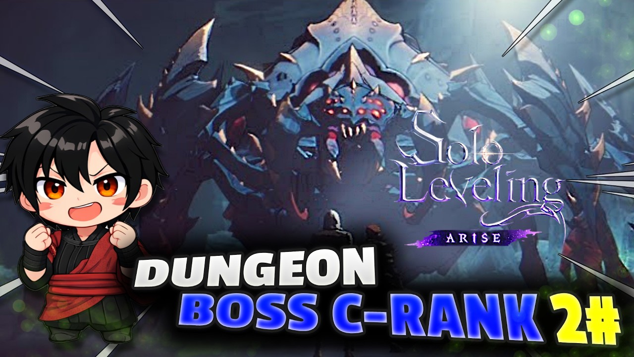PRIMO DUNGEON BOSS C-RANK⚔️SOLO LEVELING ARISE EP 2#📽️
